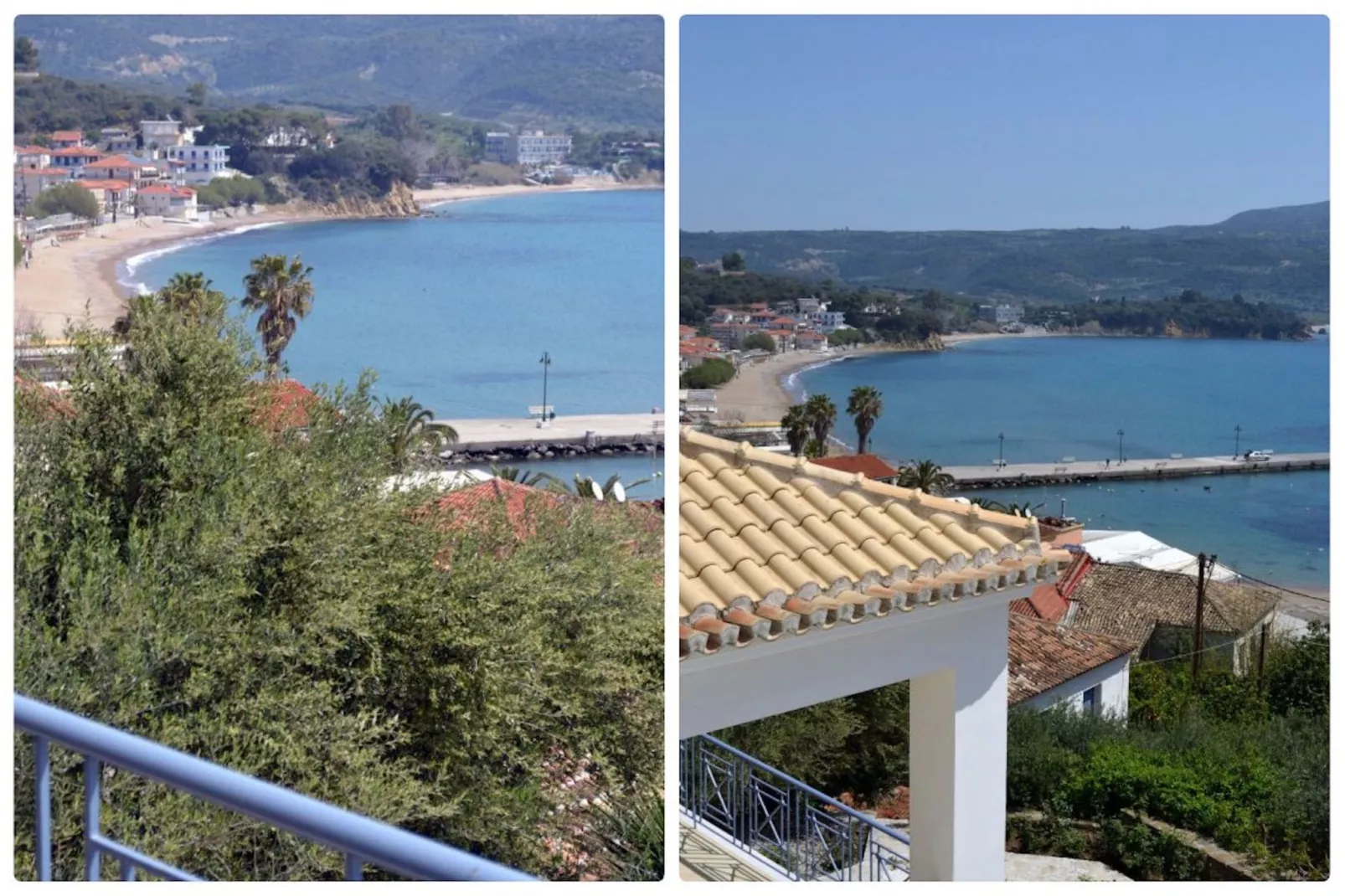 Villa I Gorgòna-Vue d'été
