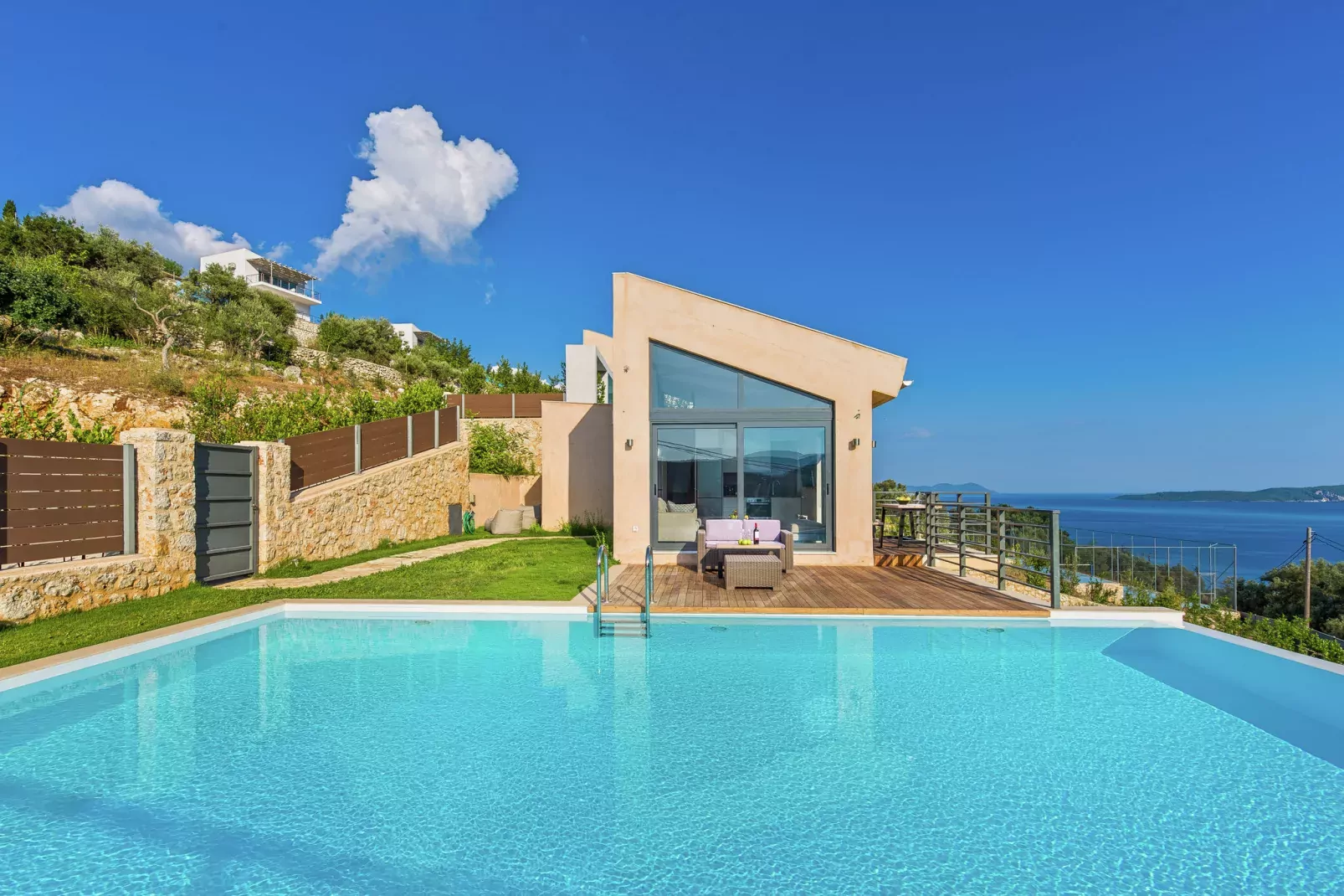 Villa Fallon-Vue d'été