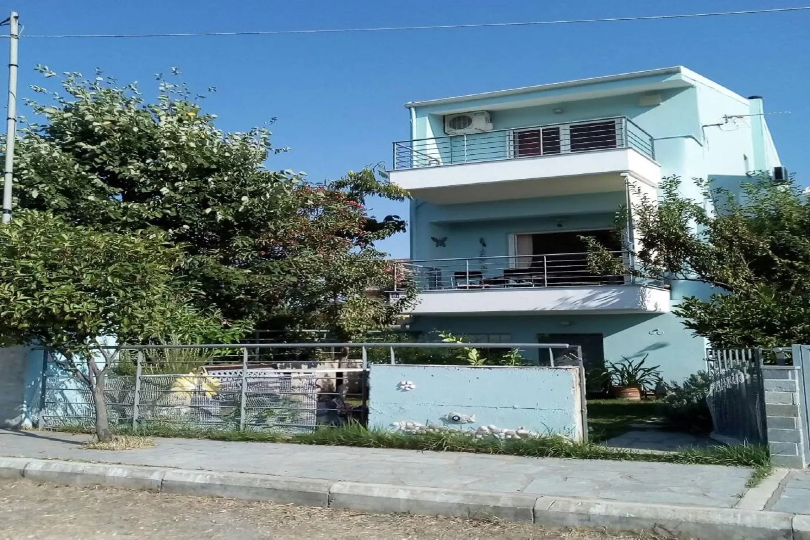 Preveza Villa-Außenbereich Sommer