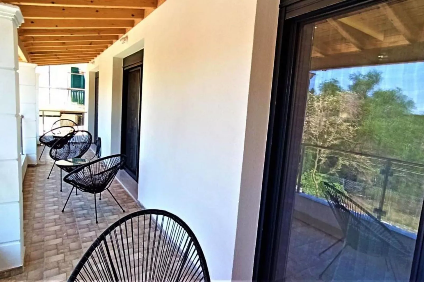 Diamond Luxury Villa Korfu-Terrace balcony