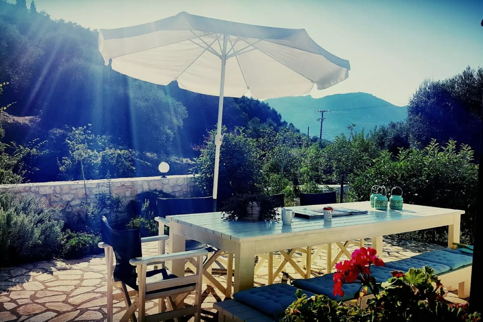 Villa Spirena-View summer
