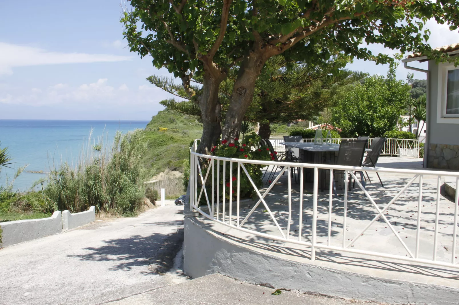 Yialos Villa-Exterior summer