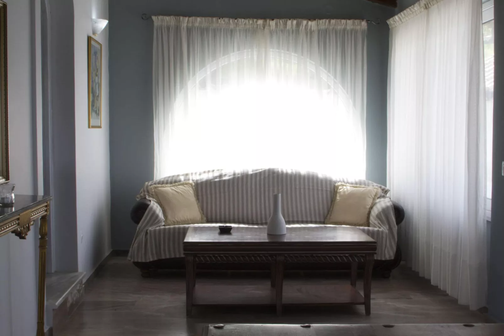 Yialos Villa-Living room