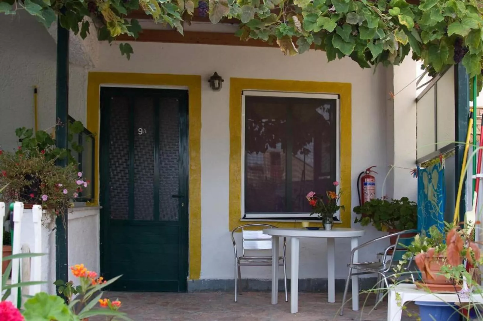 Andromaches Apartments Studio-Terrassenbalkon
