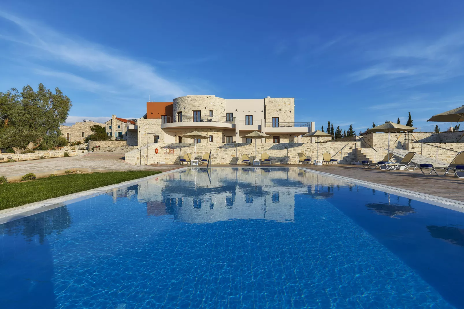Orelia Cretan Villa II 4 persons-Außenbereich Sommer