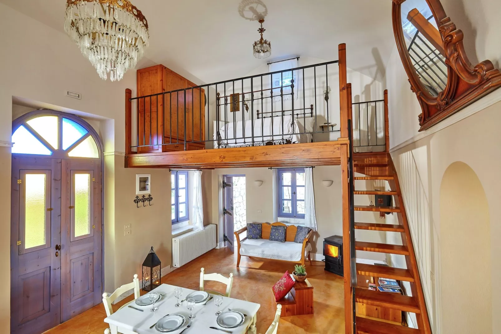 Orelia Cretan Villa II 4 persons-Wohnzimmer