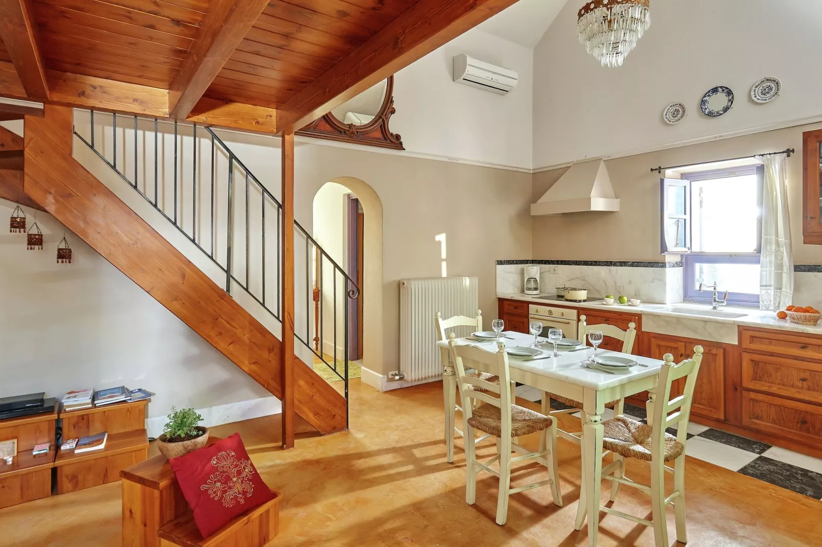 Orelia Cretan Villa II 4 persons-Wohnzimmer