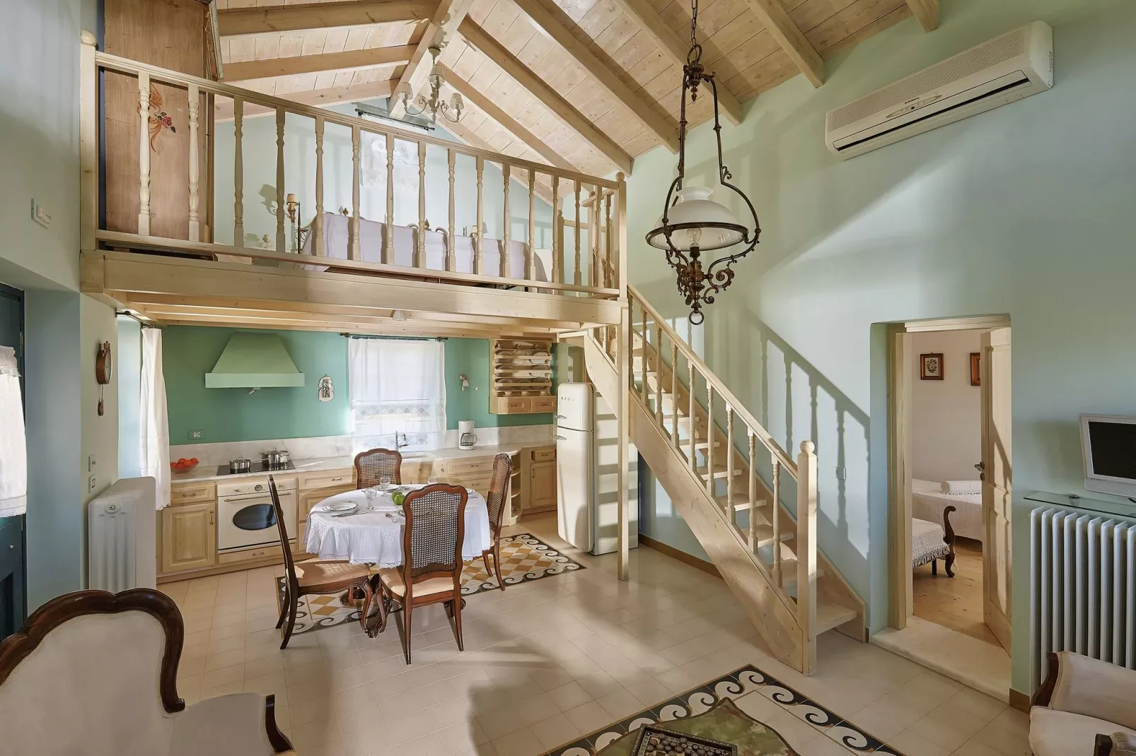 Orelia Cretan Villa II 4 persons-Wohnzimmer