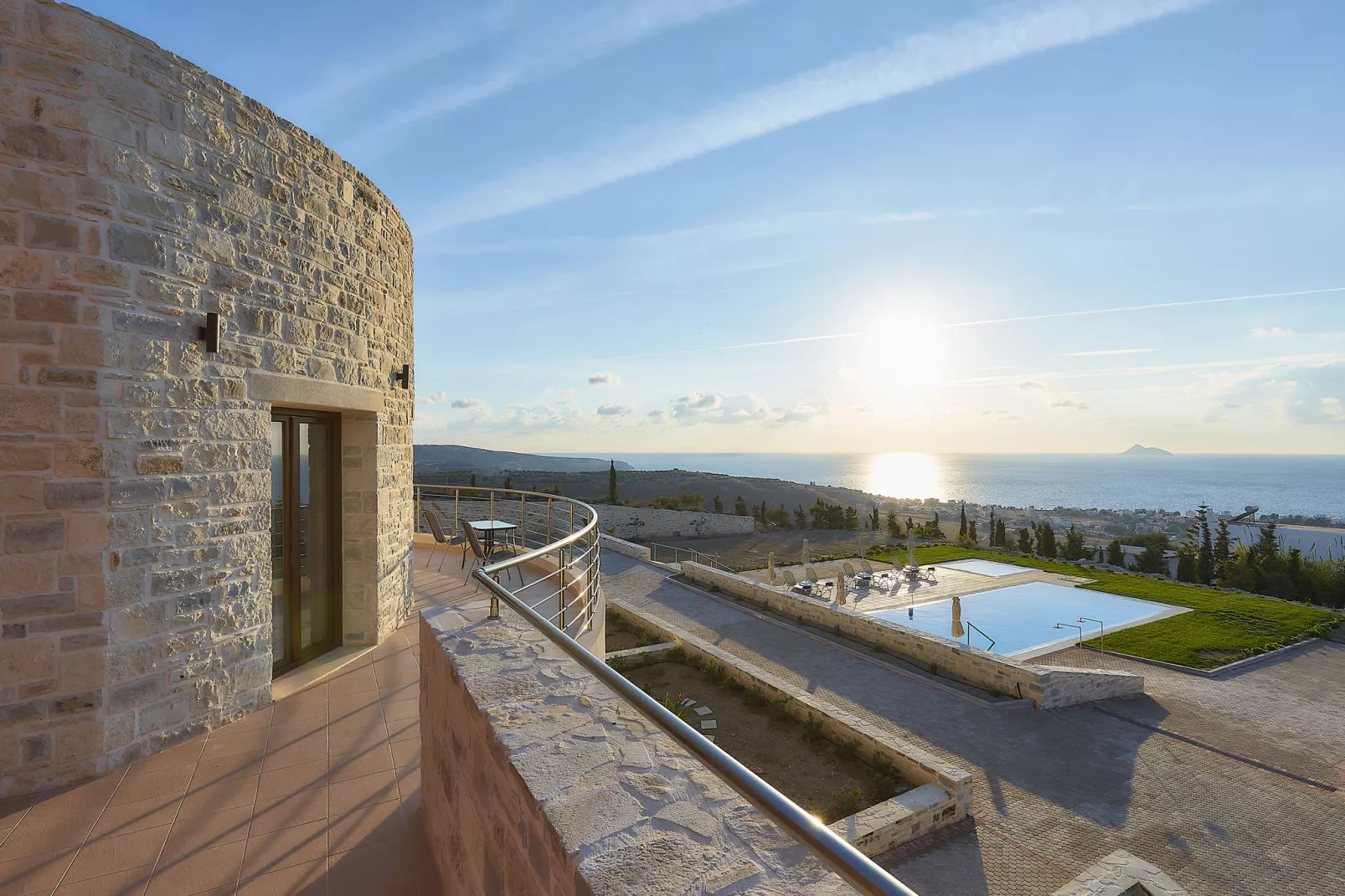 Orelia Cretan Apartment II-Aussicht Sommer