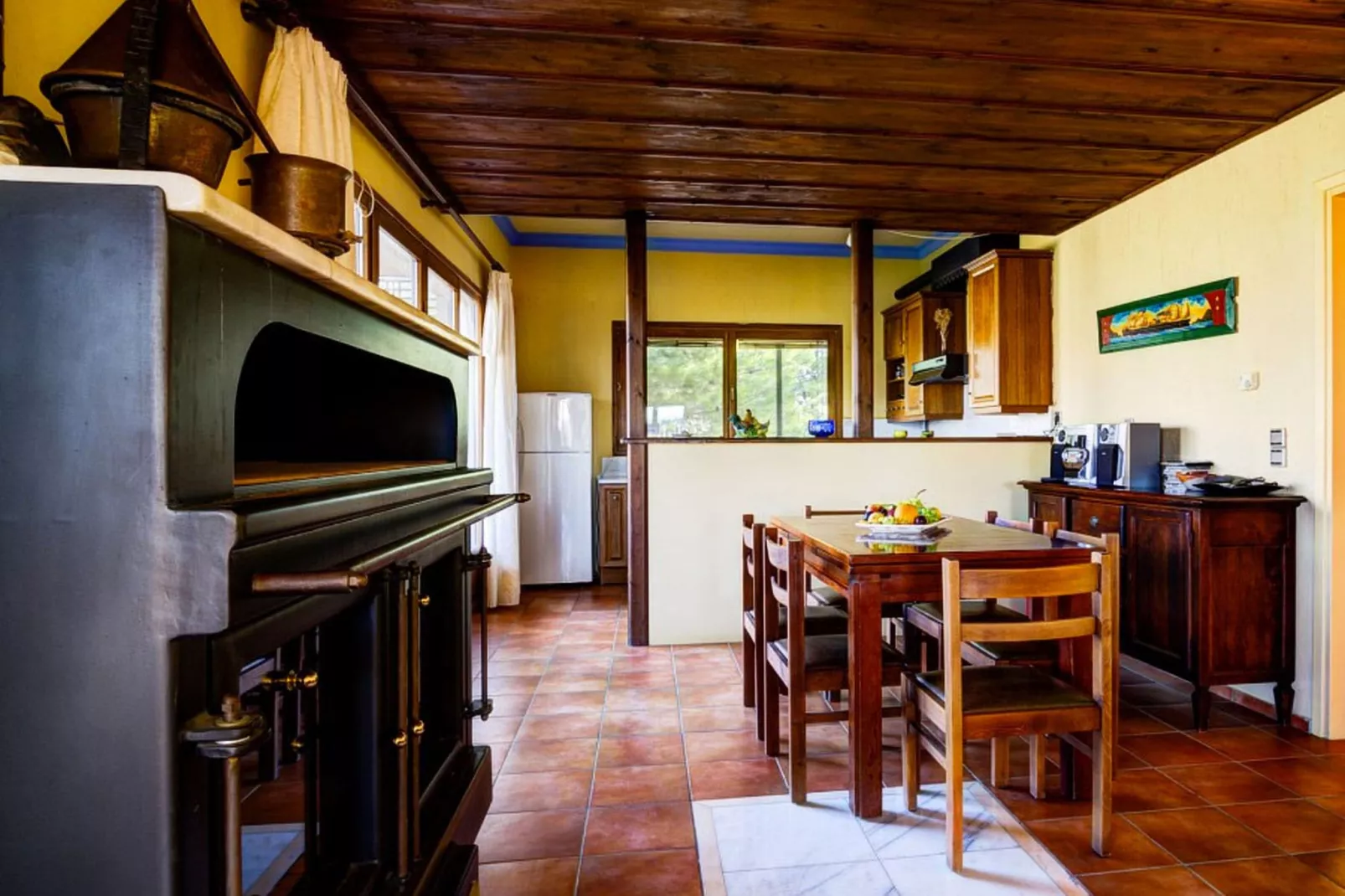 Villa Despoina-Dining room