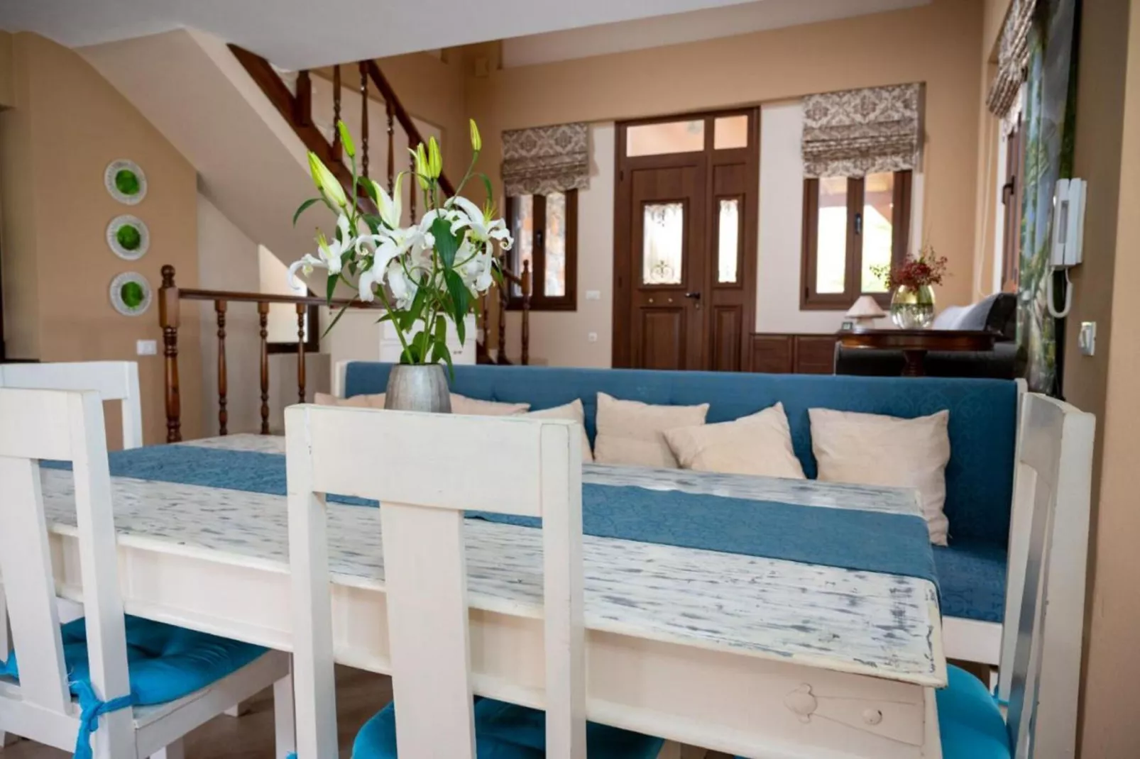 Elounda Plaka Luxury Villa-Salle à manger