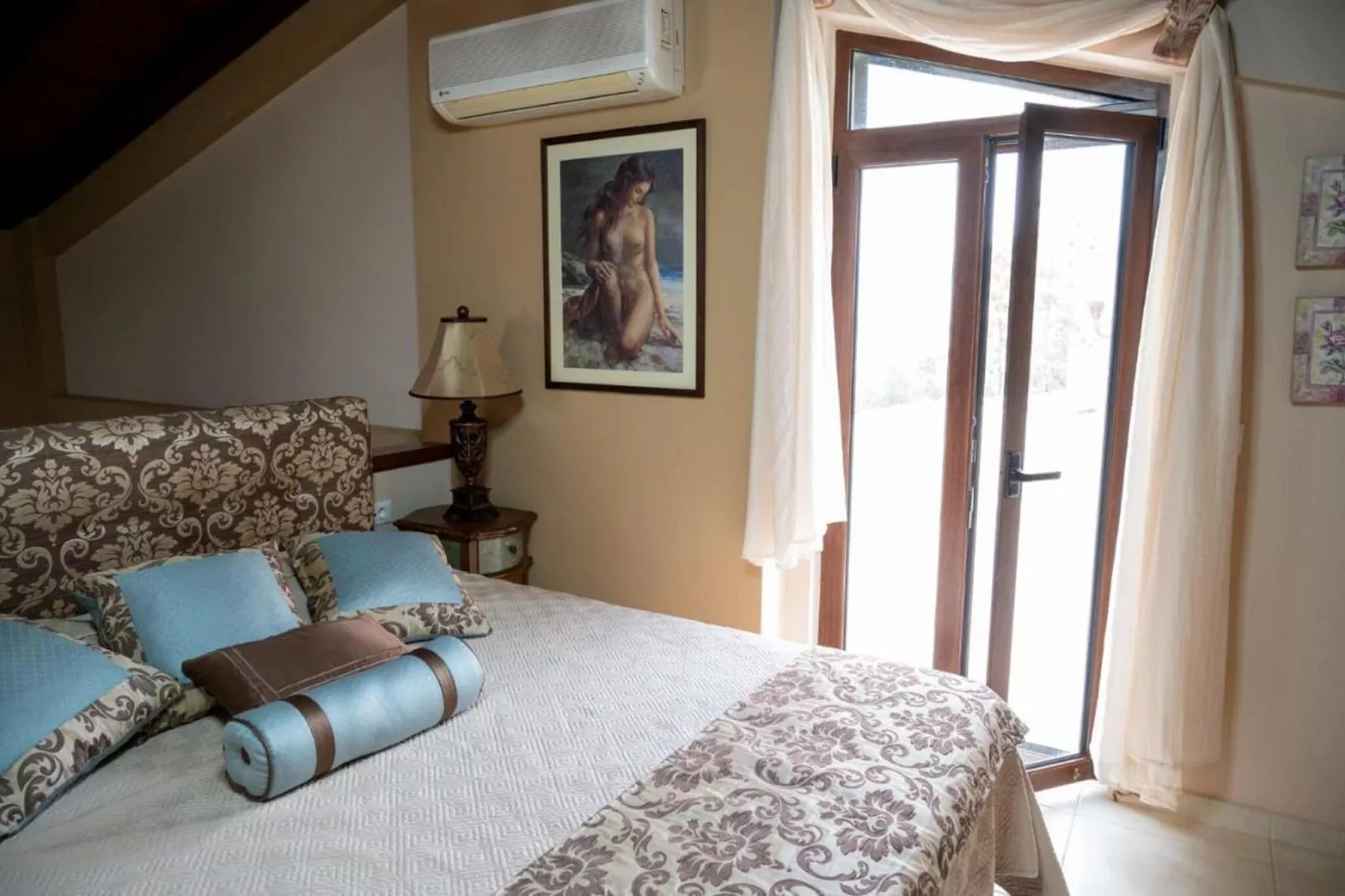 Elounda Plaka Luxury Villa-Chambre