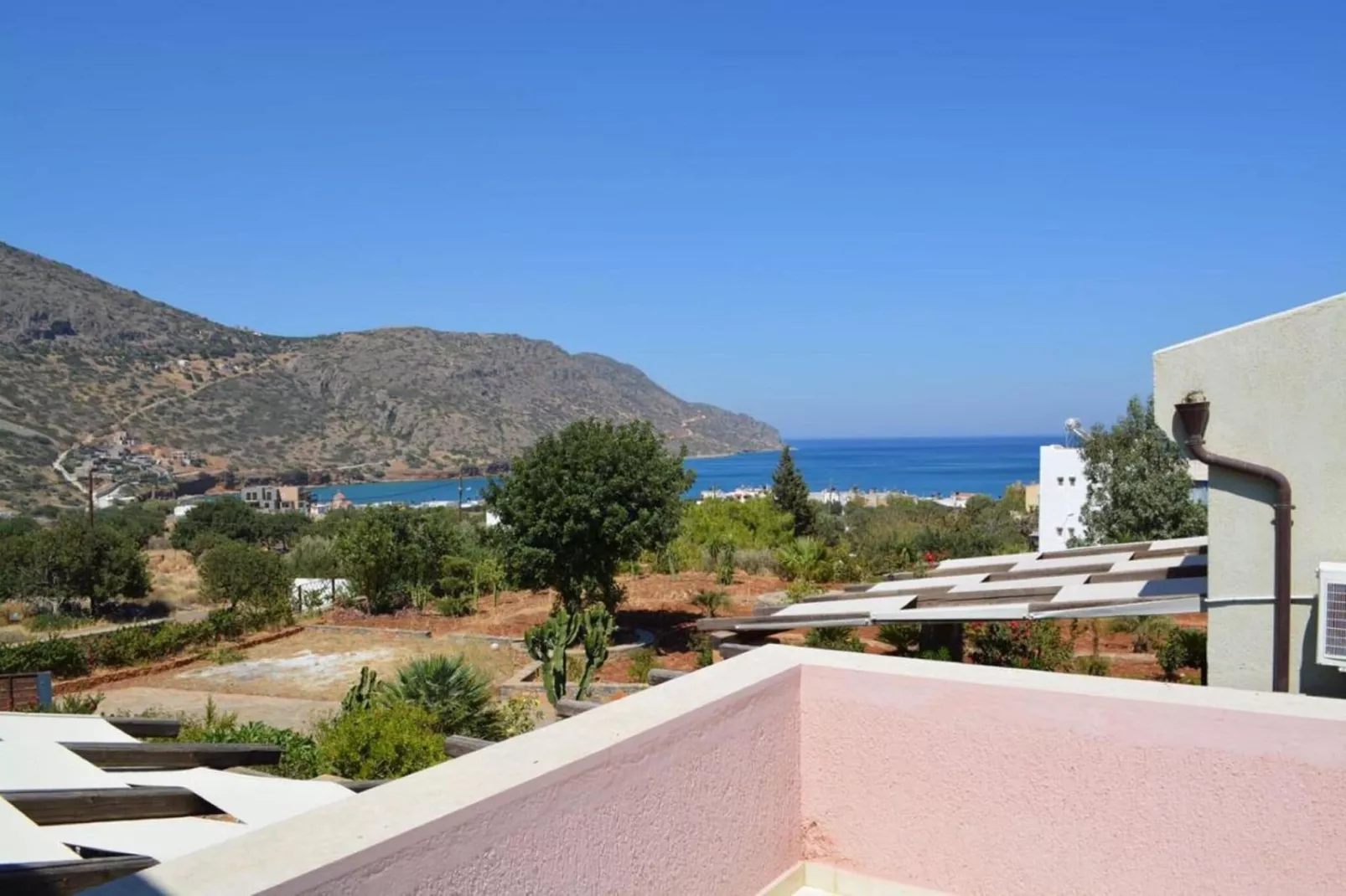 Elounda Plaka Luxury Villa-Vue d'été