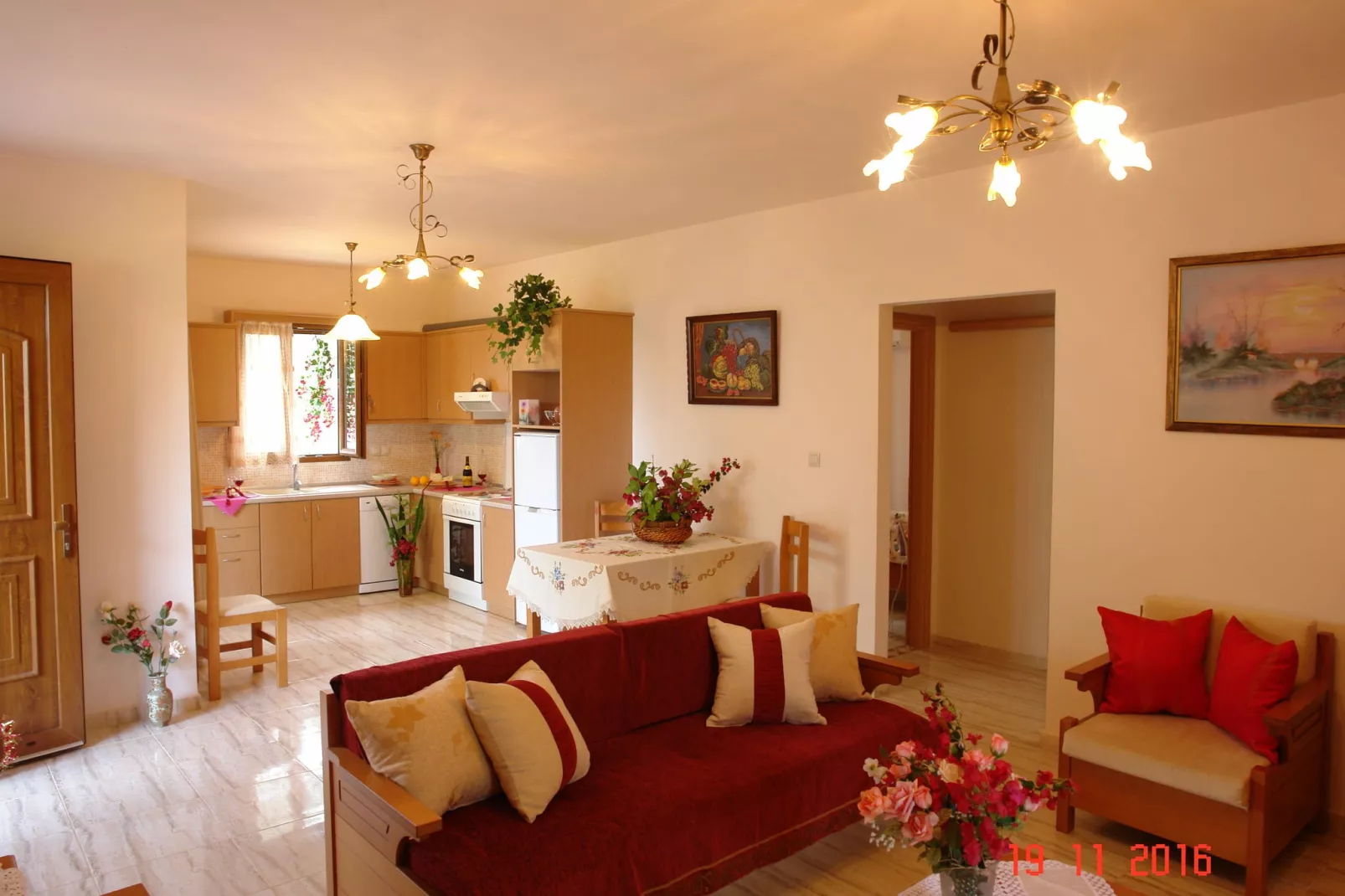 Villa Estia-Wohnzimmer