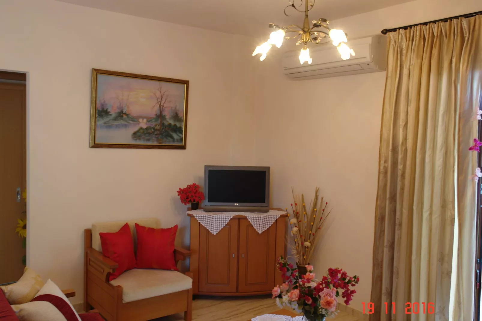 Villa Estia-Wohnzimmer