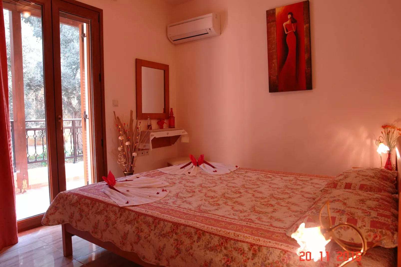 Villa Estia-Schlafzimmer