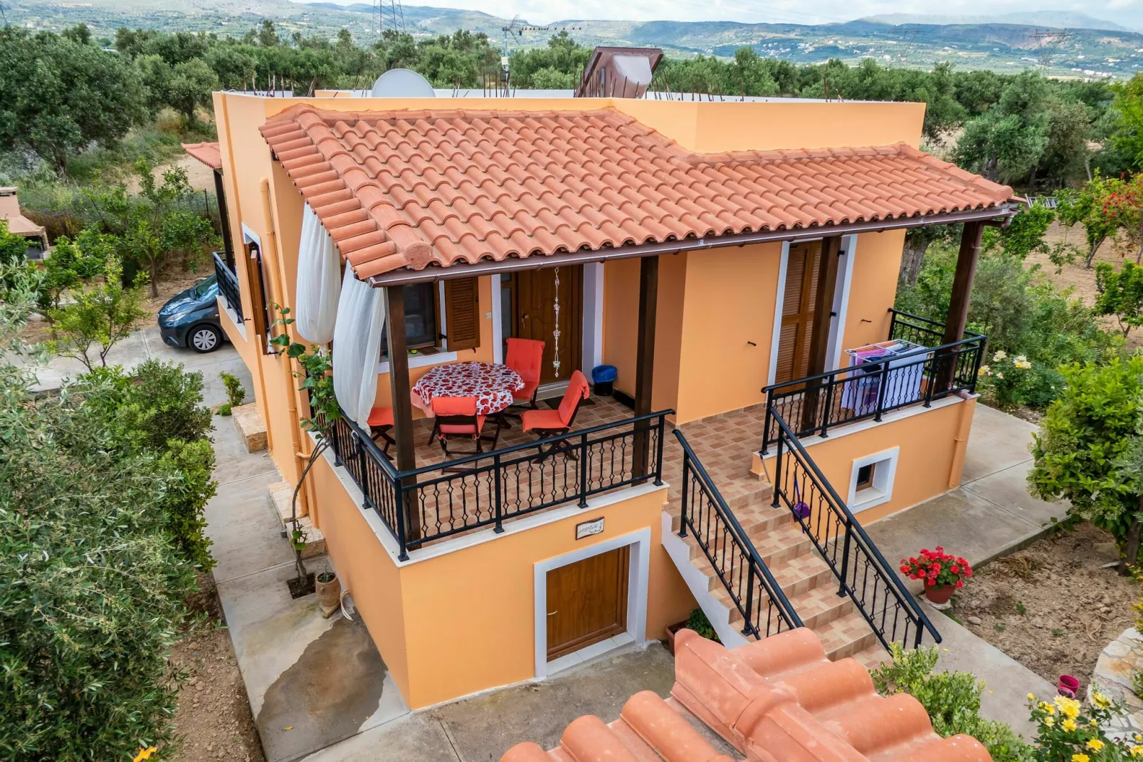 Villa Afroditi-Exterior summer