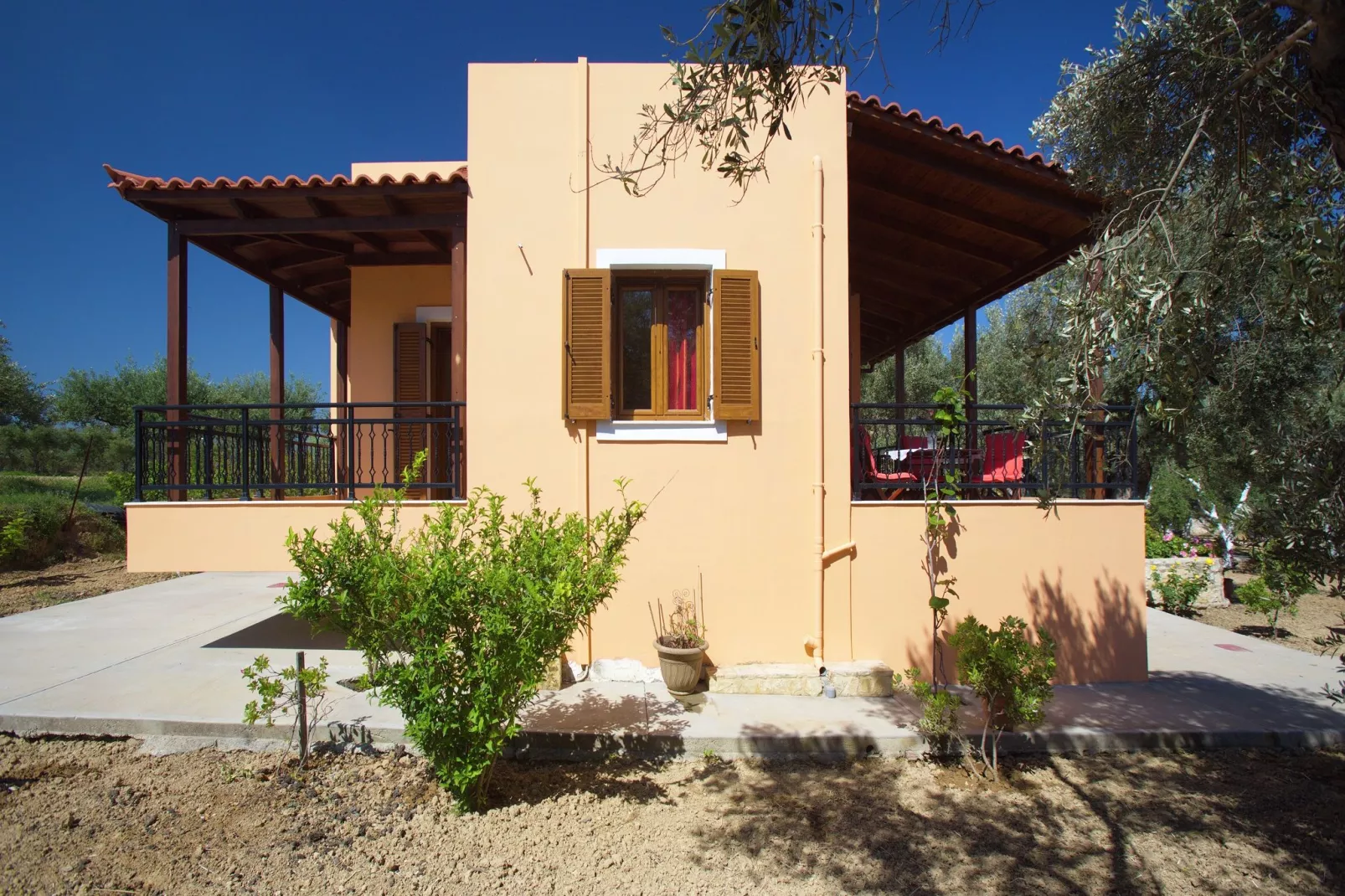 Villa Afroditi-Exterior summer