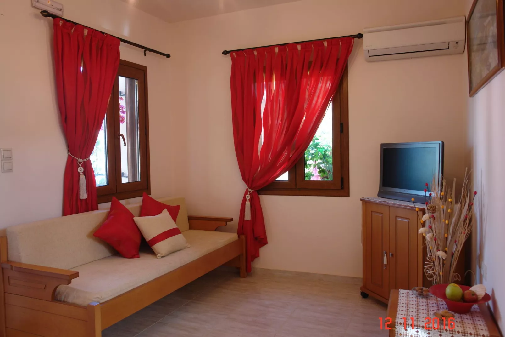 Villa Afroditi-Living room