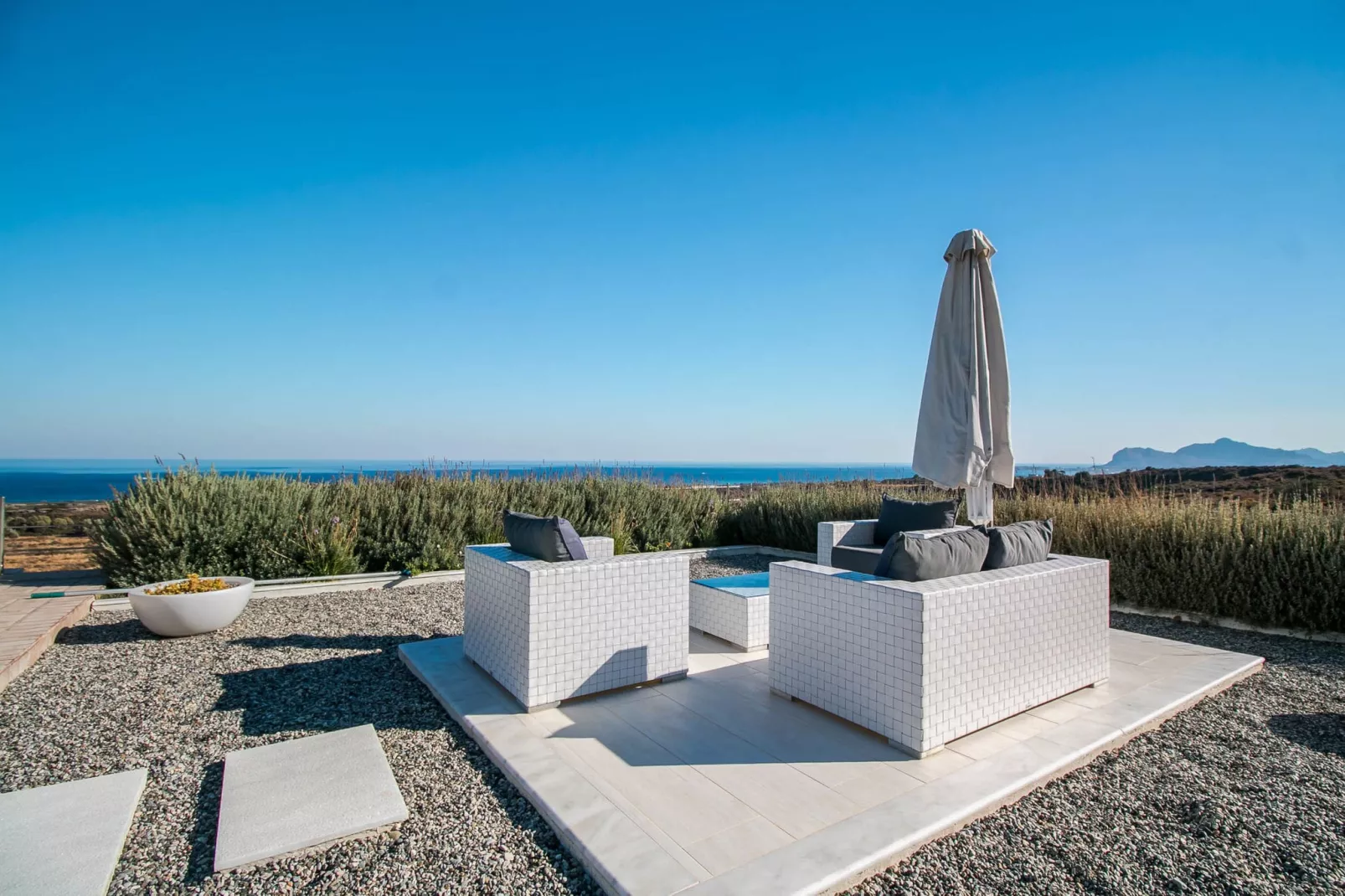 Villa White Lady-Aussicht Sommer