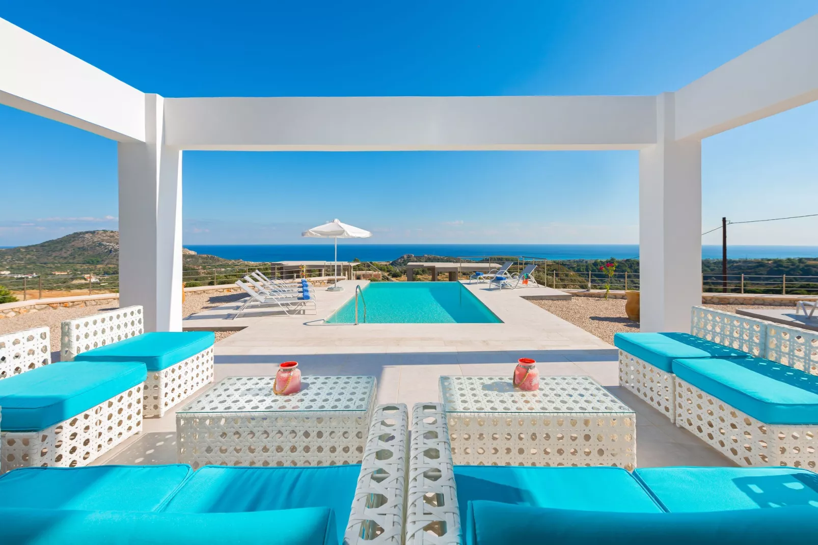 Villa Horizontes-Aussicht Sommer