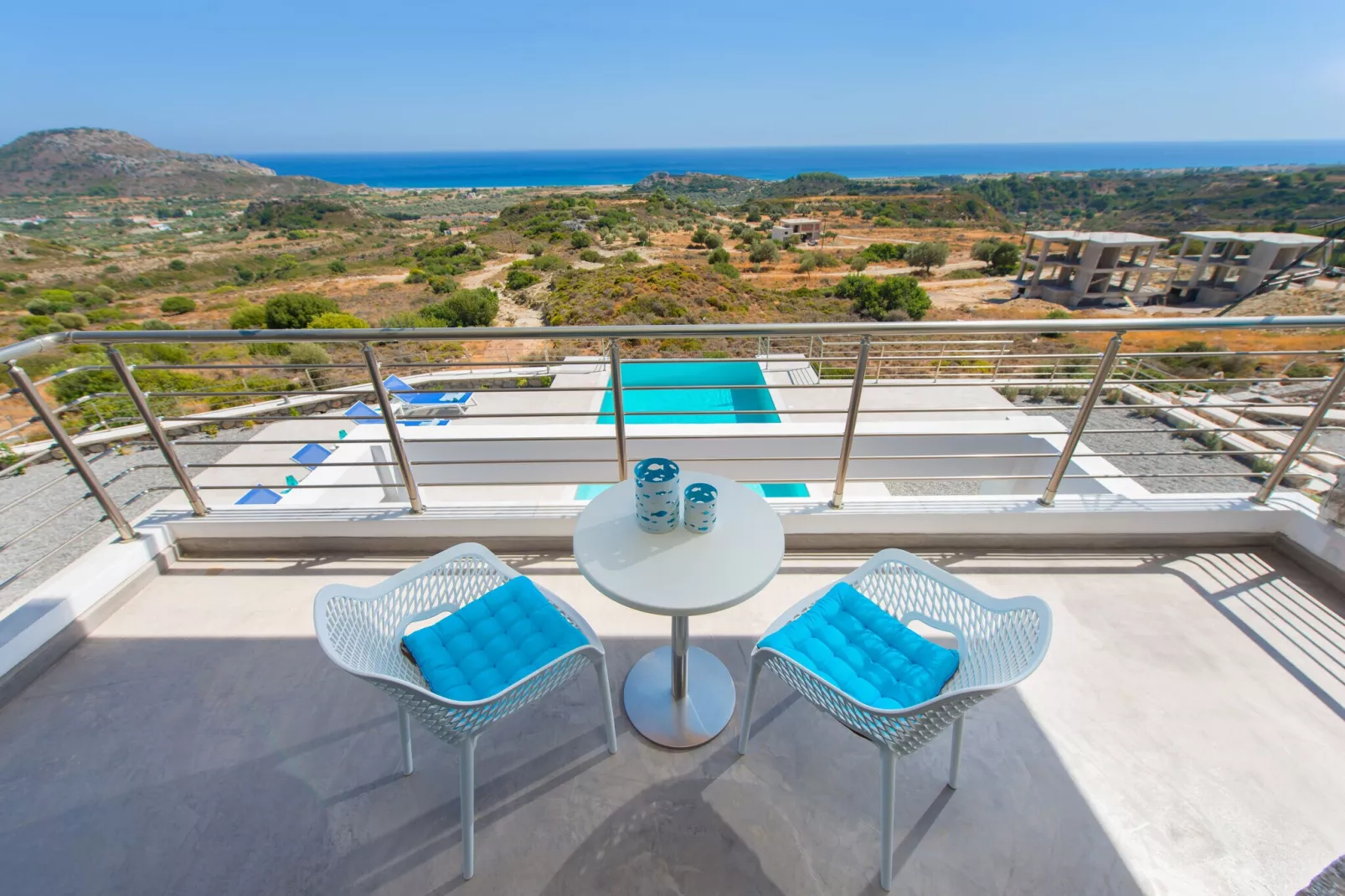 Villa Olimpo-Terrassenbalkon