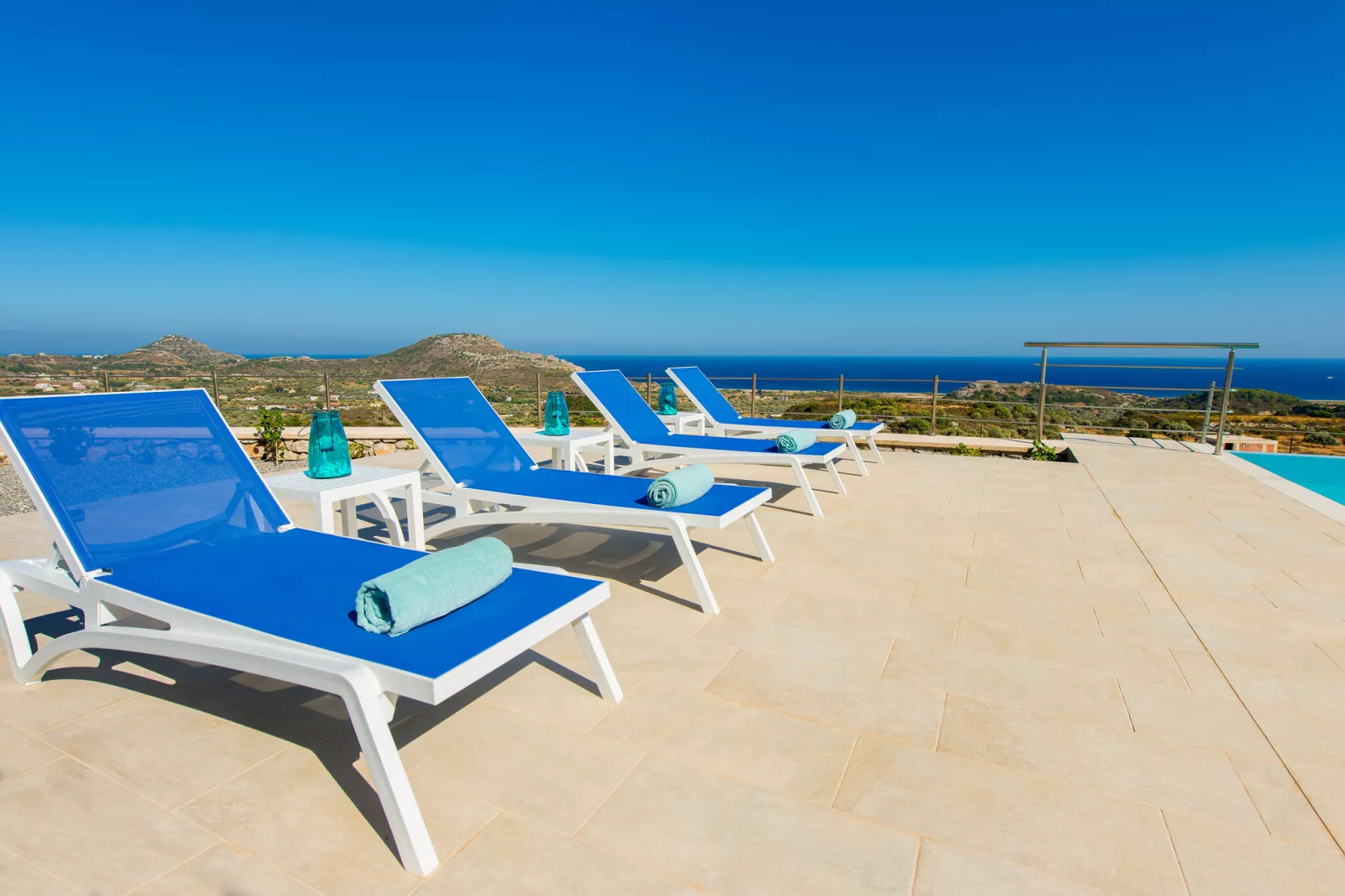 Villa Olimpo-Terrassenbalkon