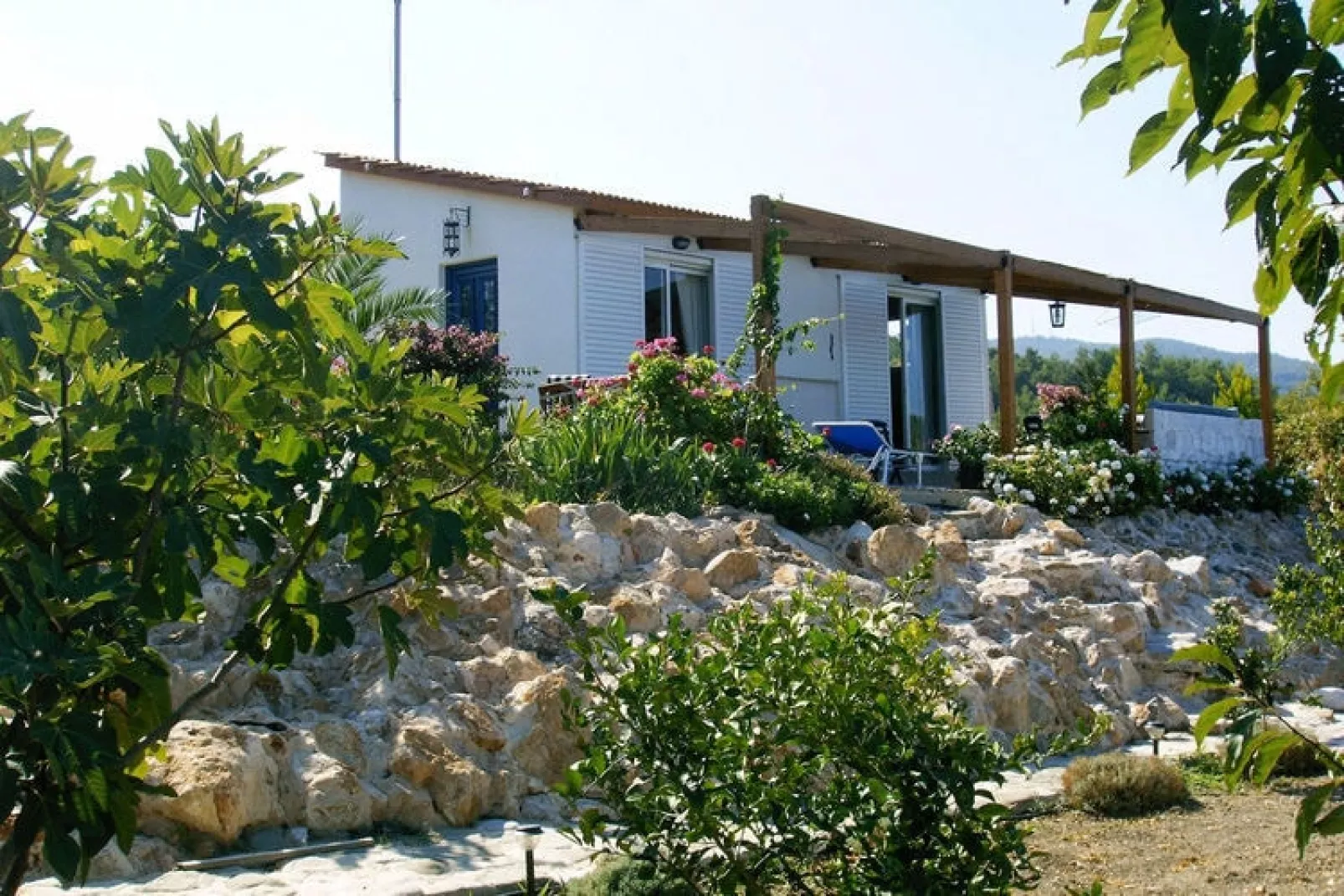 House Kritinia Rhodos-Exterior summer