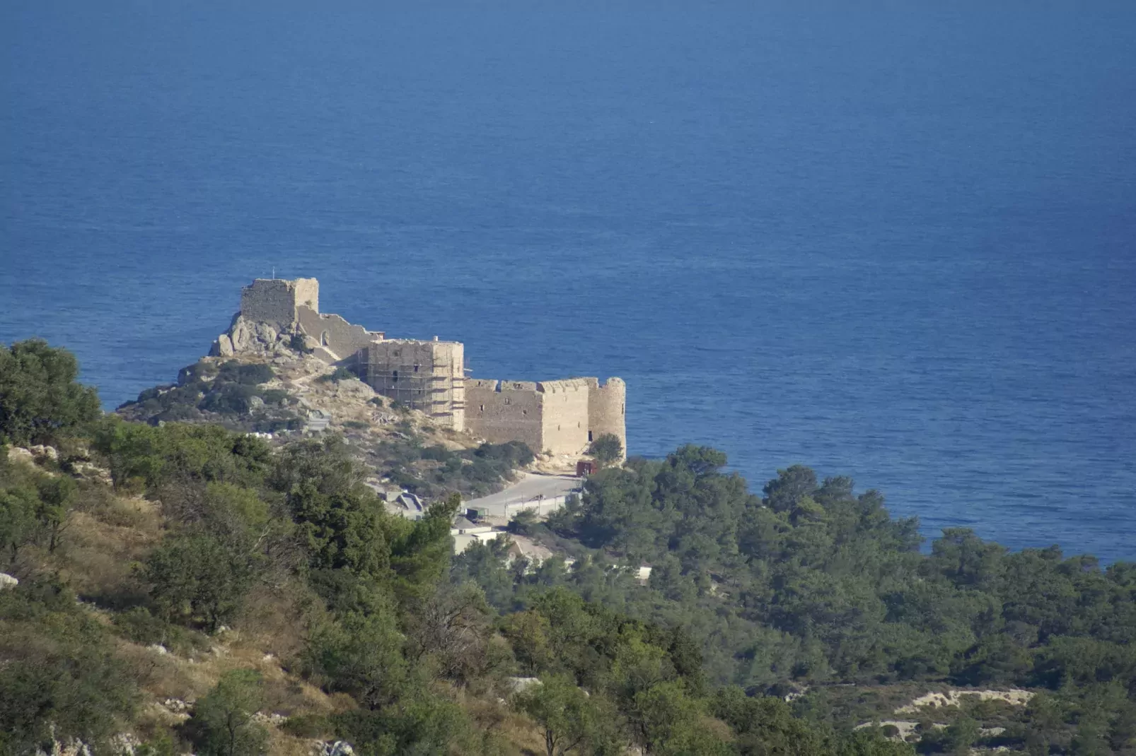 House Kritinia Rhodos-View summer
