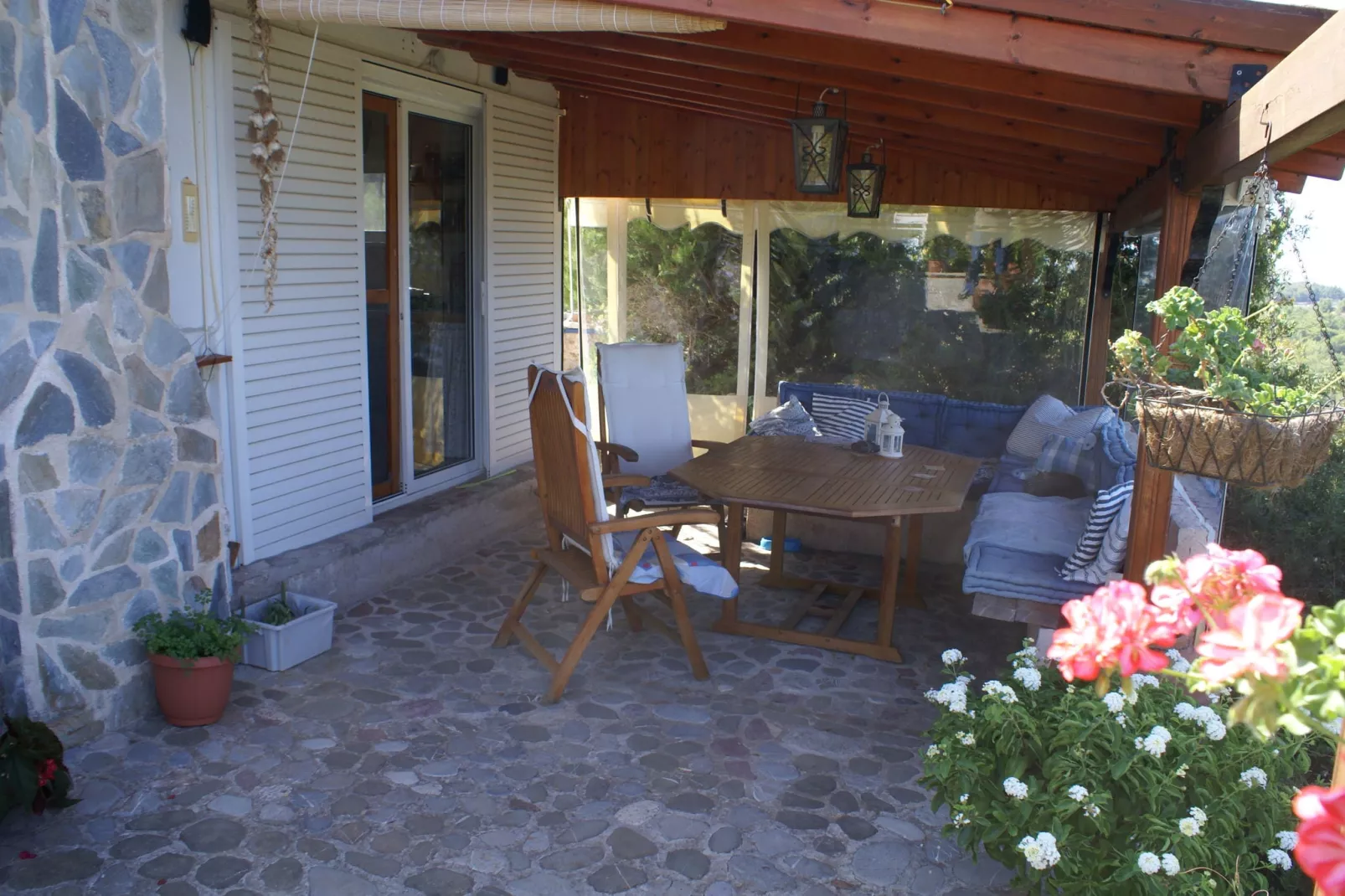 House Kritinia Rhodos-Terrace balcony