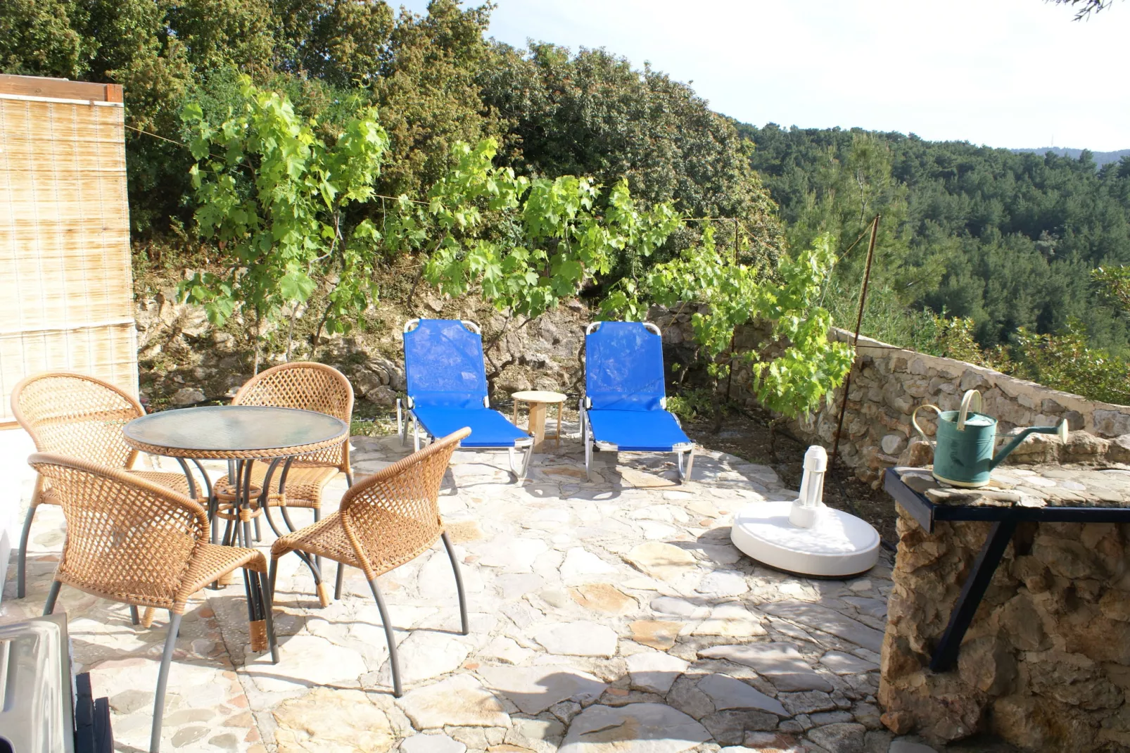 House Kritinia Rhodos-Terrace balcony
