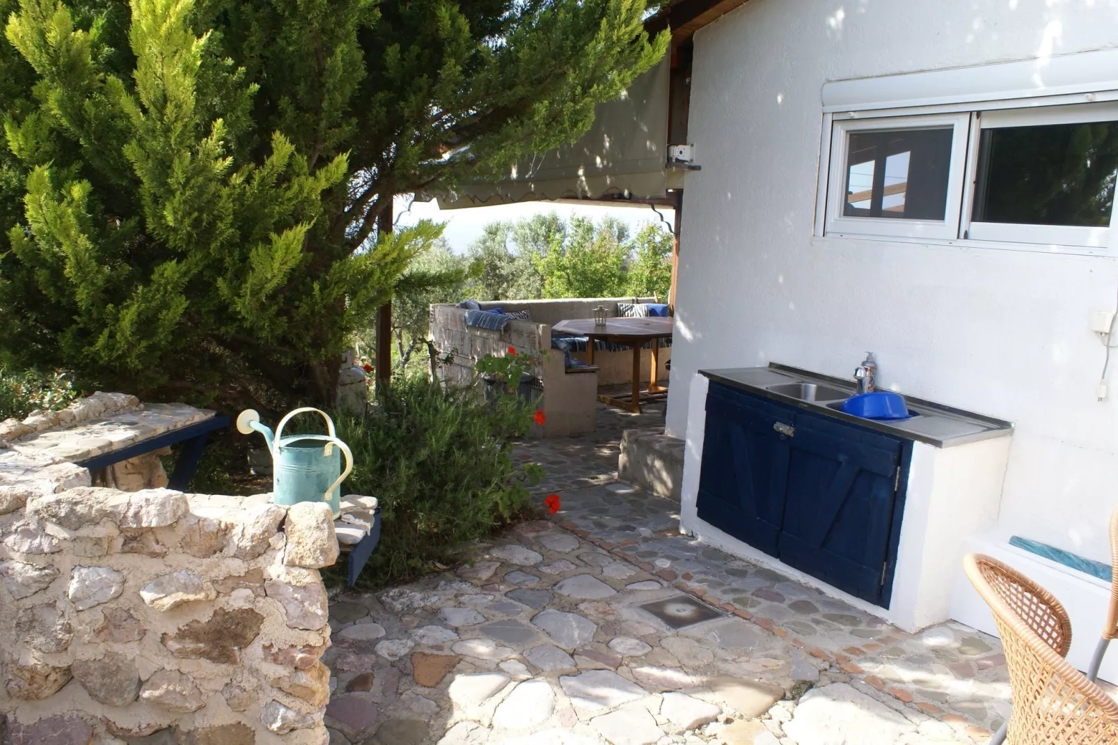 House Kritinia Rhodos-Terrace balcony