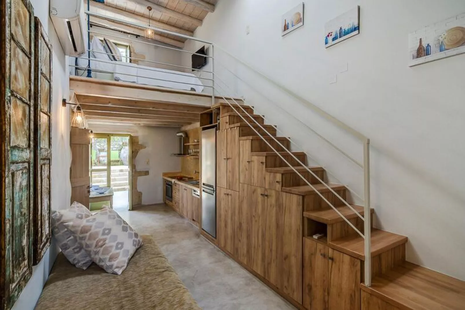 Holiday home, Kastellos-Villa Leonanto-Treppe