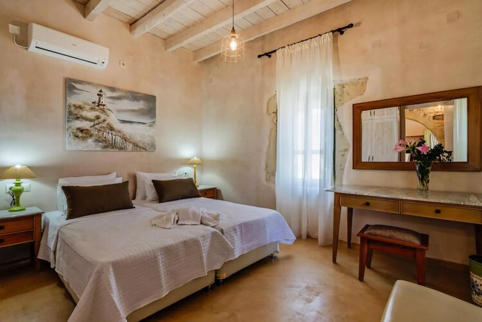Holiday home, Kastellos-Villa Leonanto-Schlafzimmer