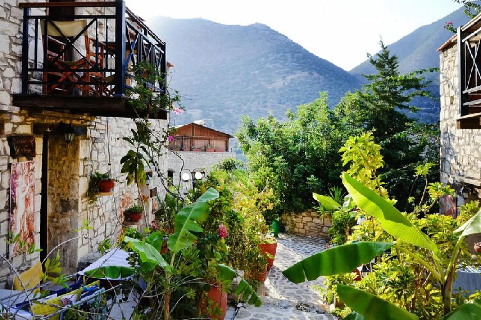 Holiday homes Stone Village Bali - Large Maisonette on two levels 45 qm-Large with halfboard-Exterior summer