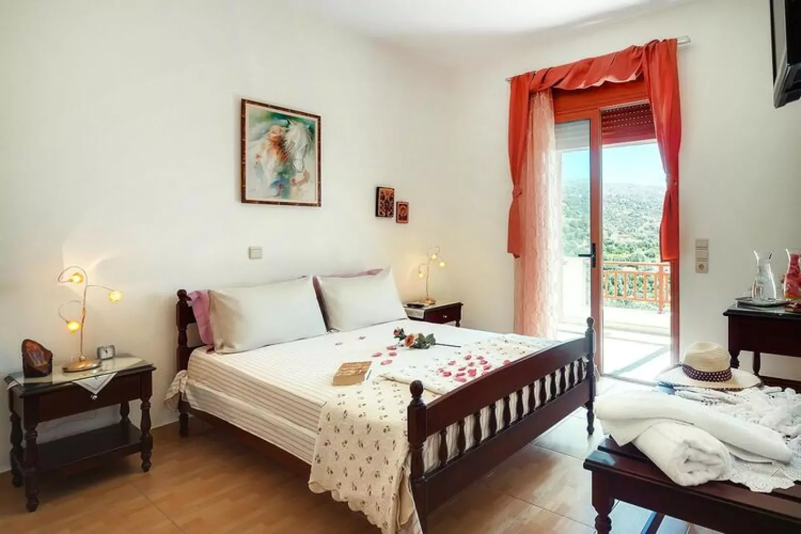 Villa, Triopetra-Villa Stefania-Schlafzimmer