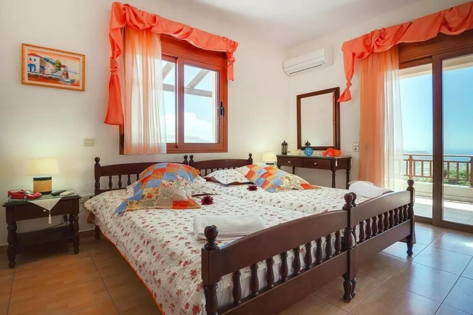 Villa, Triopetra-Villa Stefania-Schlafzimmer
