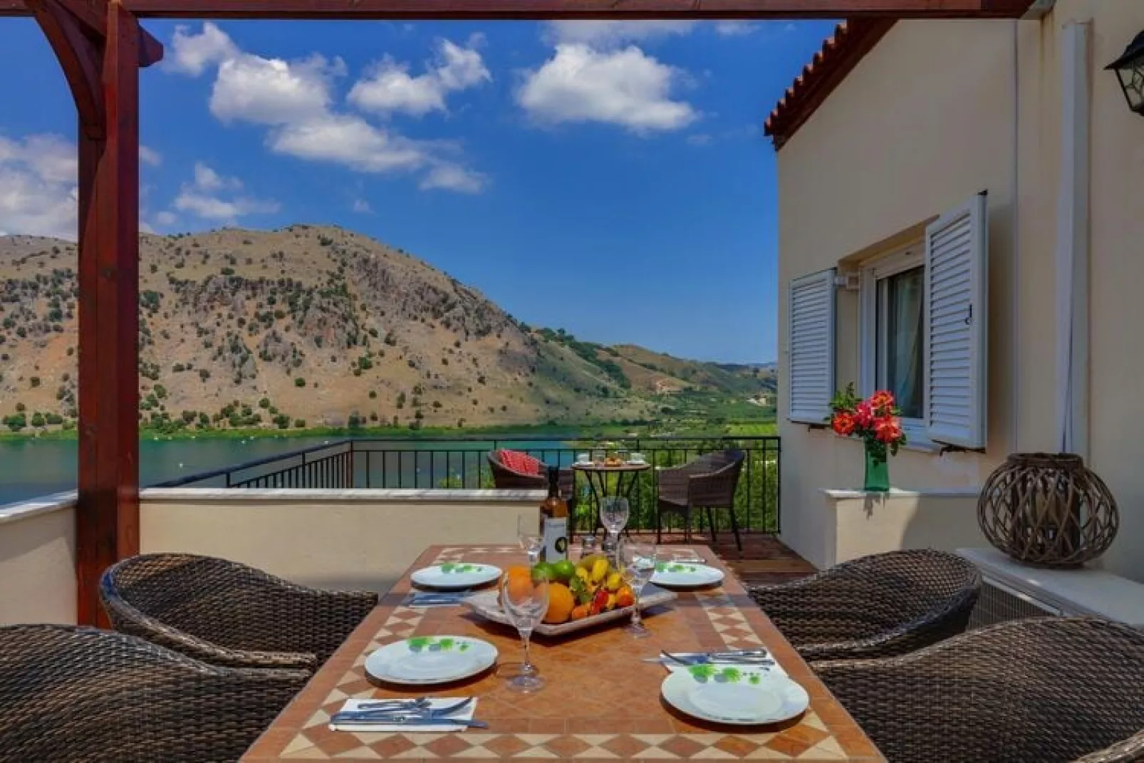 Holiday home, Kavallos-Villa Kallisti-Artemis-Terrasse