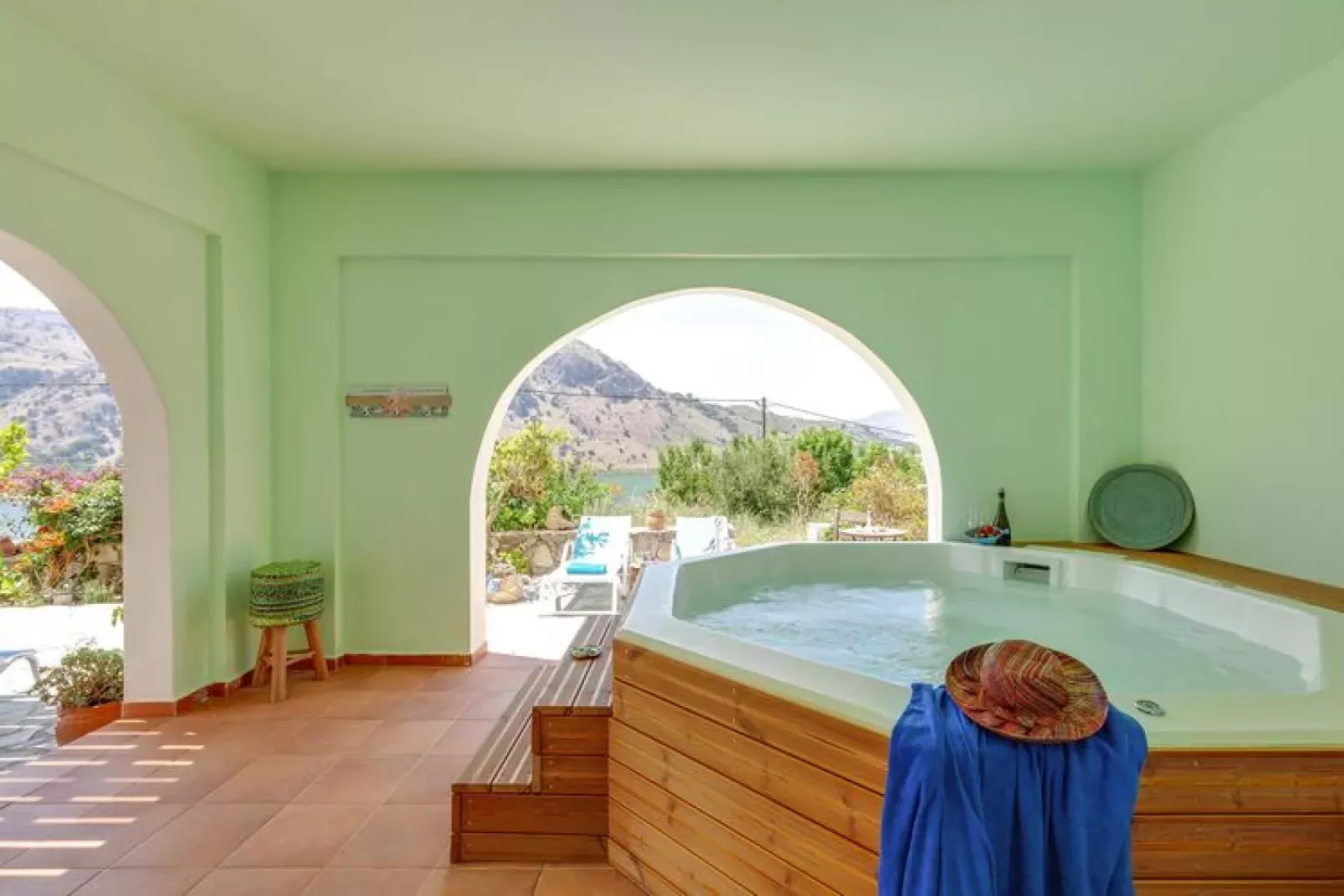 Holiday home, Kavallos-Villa Kallisti-Artemis-Schlafzimmer