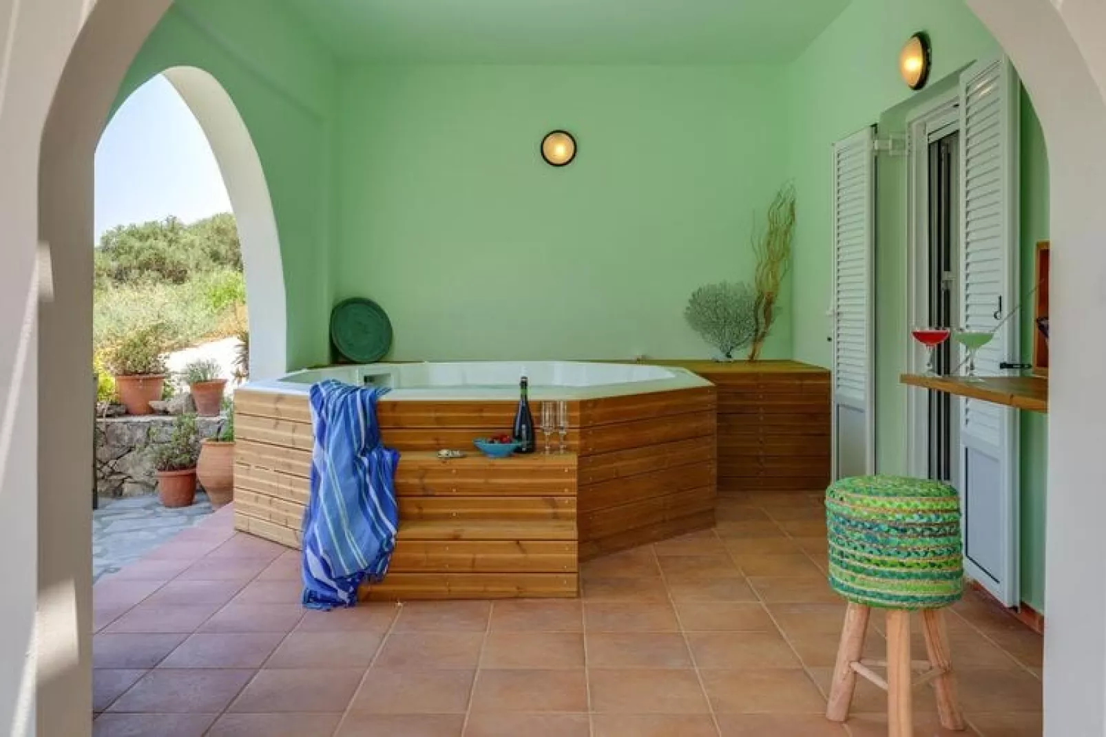 Holiday home, Kavallos-Villa Kallisti-Artemis-Schlafzimmer
