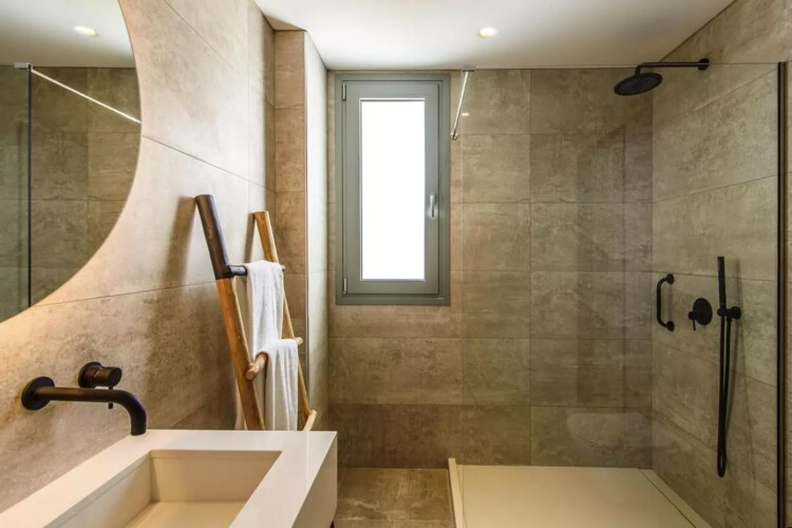 Caldera Theros Villas Chersonissos-3-bedroom villa with private pool-Bathroom