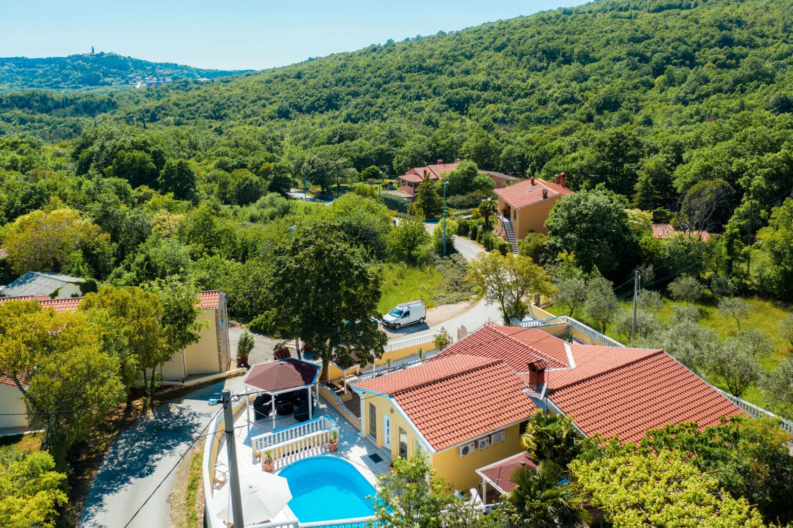 Villa Katarina-View summer