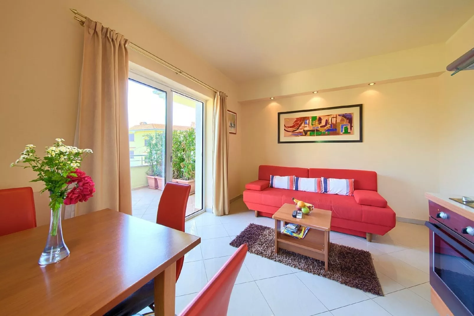 Apartment Zlendic A2-Wohnzimmer