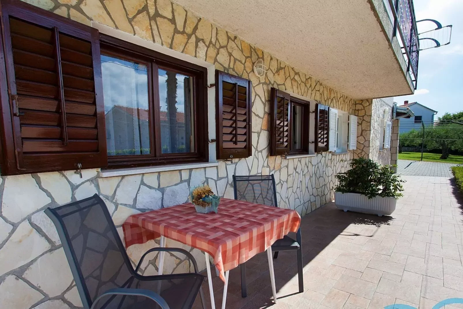 Apartment Marica-Balcon-terrasse