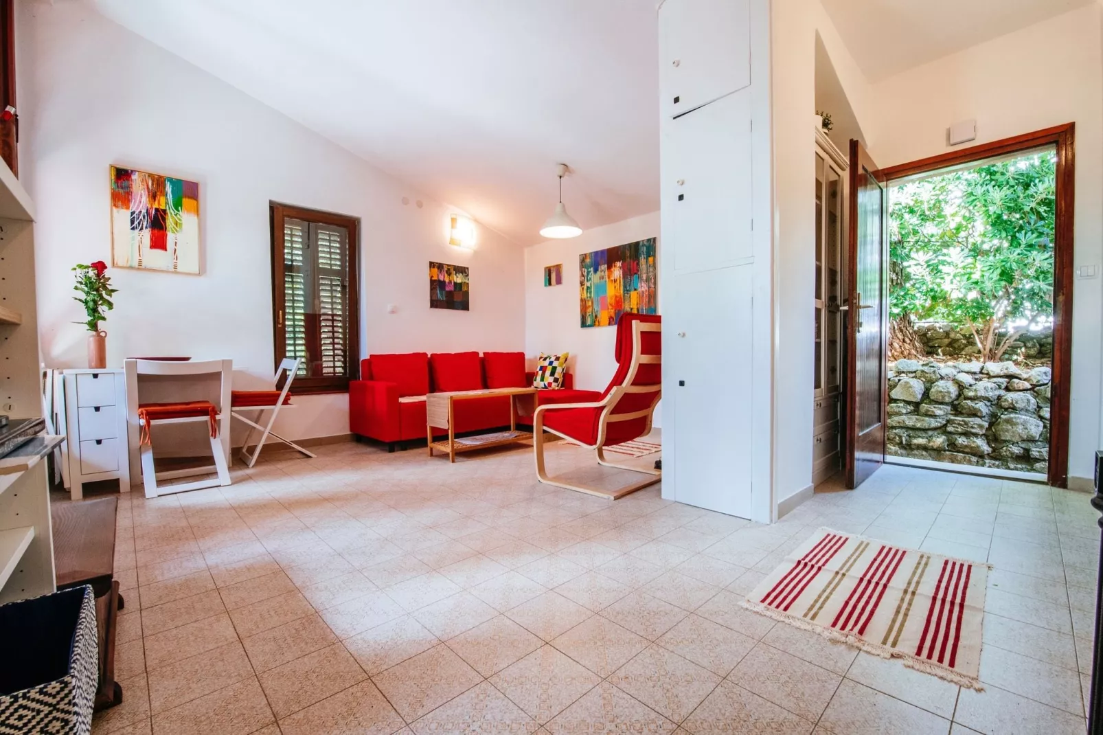 Beachfront  house Dunja-Landing