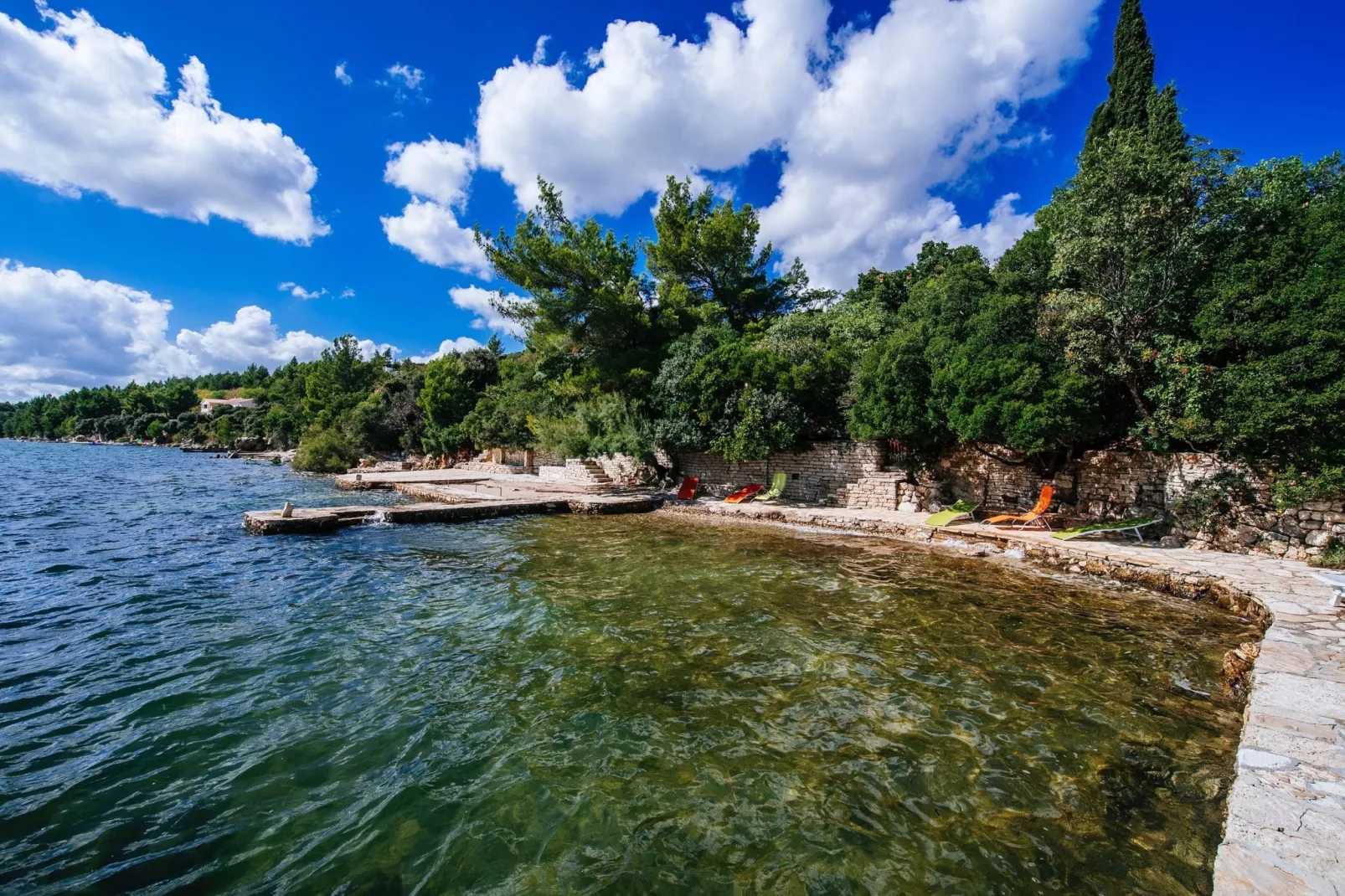 Beachfront  house Dunja-Areas summer 1km