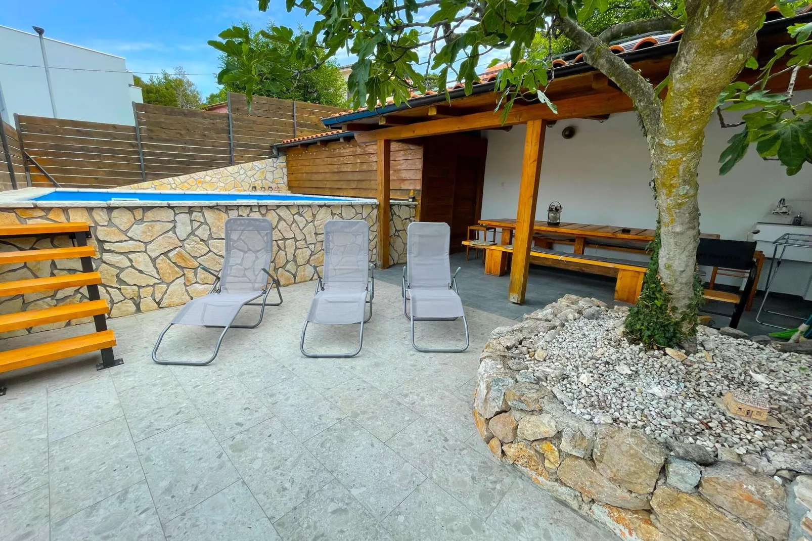 Holiday Home Jasminka-Terrace balcony