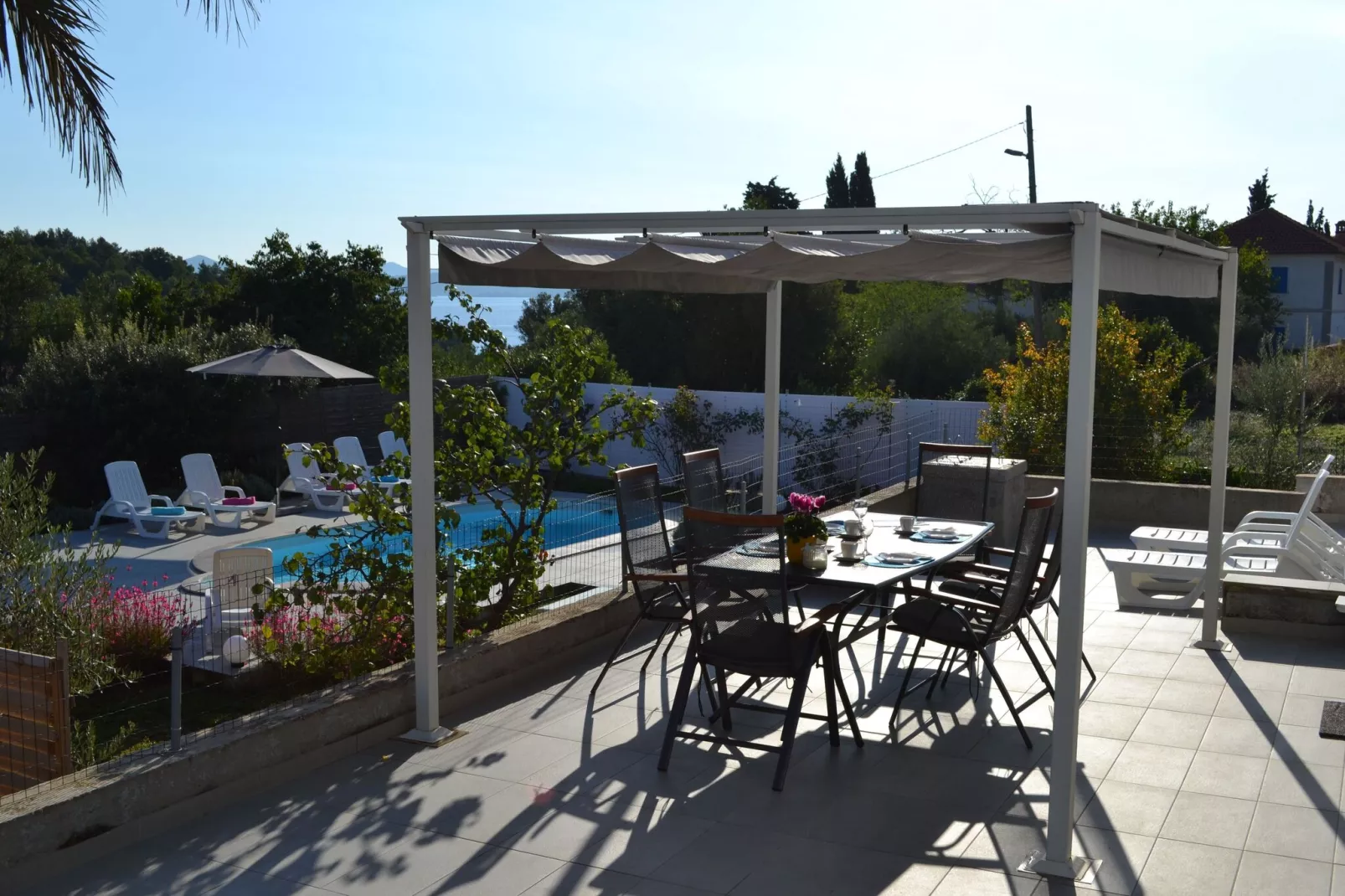 Long island holiday house-Terrassenbalkon