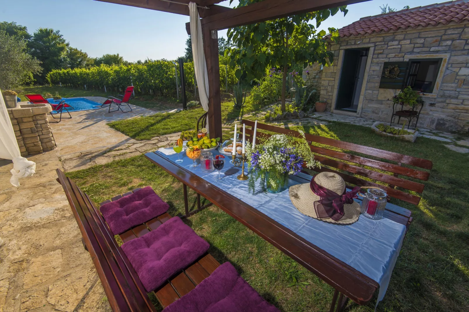 Holiday house LU-Balcon-terrasse
