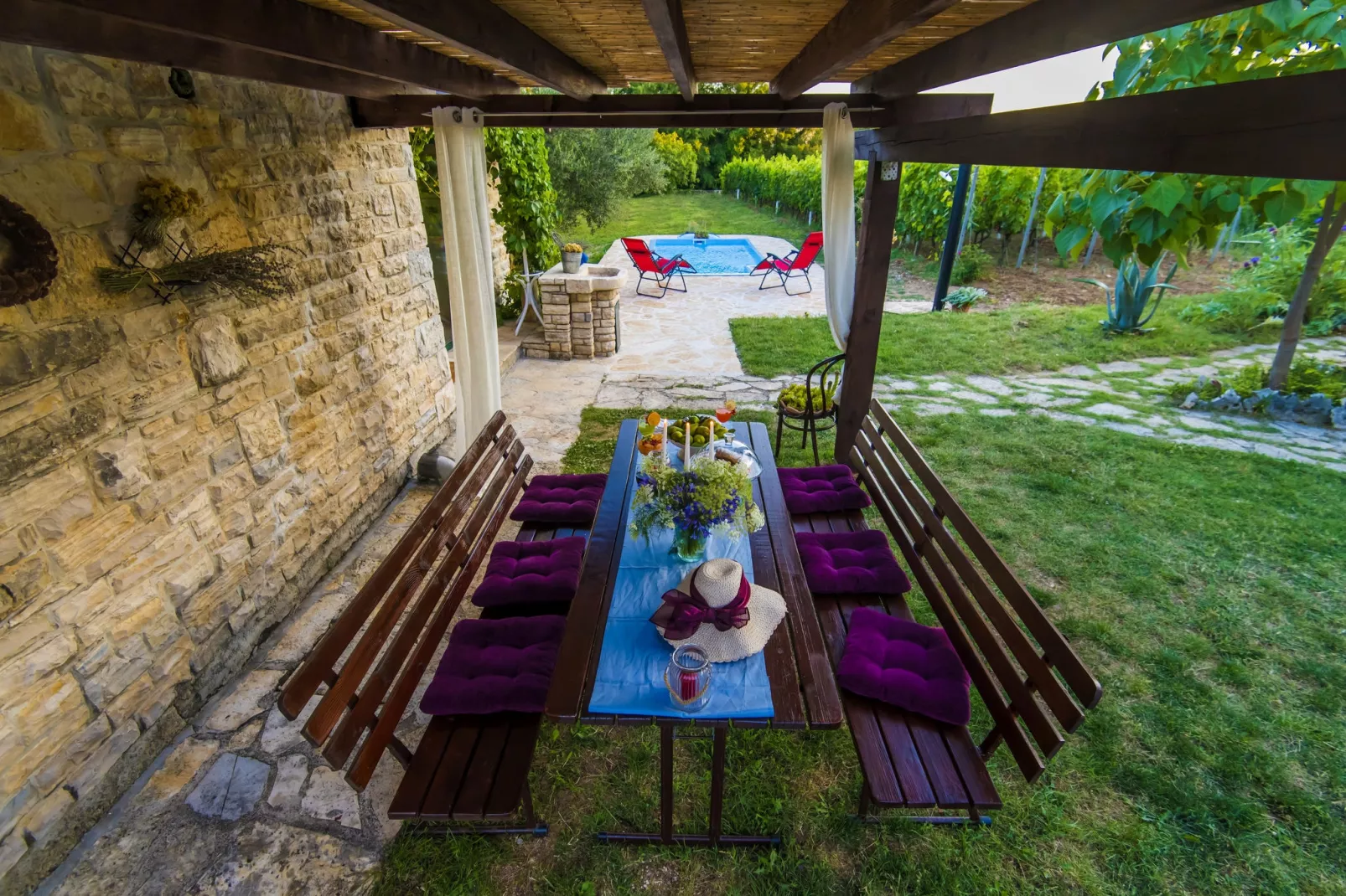 Holiday house LU-Balcon-terrasse